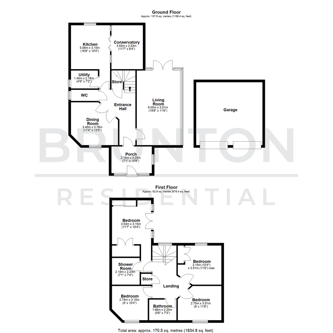 South Farm, Nedderton Village, Bedlington, NE22 floorplan