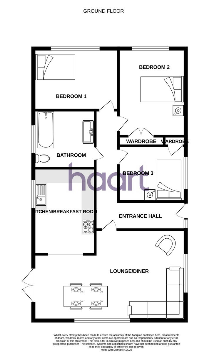 Stuart Close, Brandon floorplan