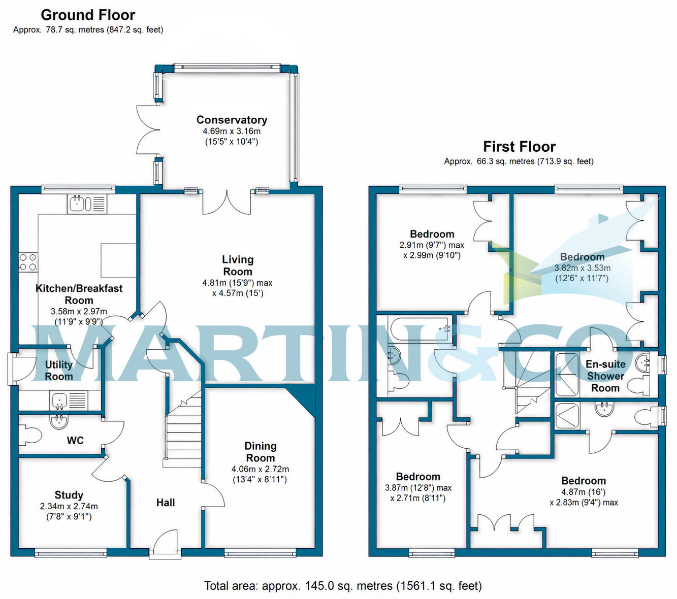 Erica Drive, Whitnash, Leamington Spa floorplan