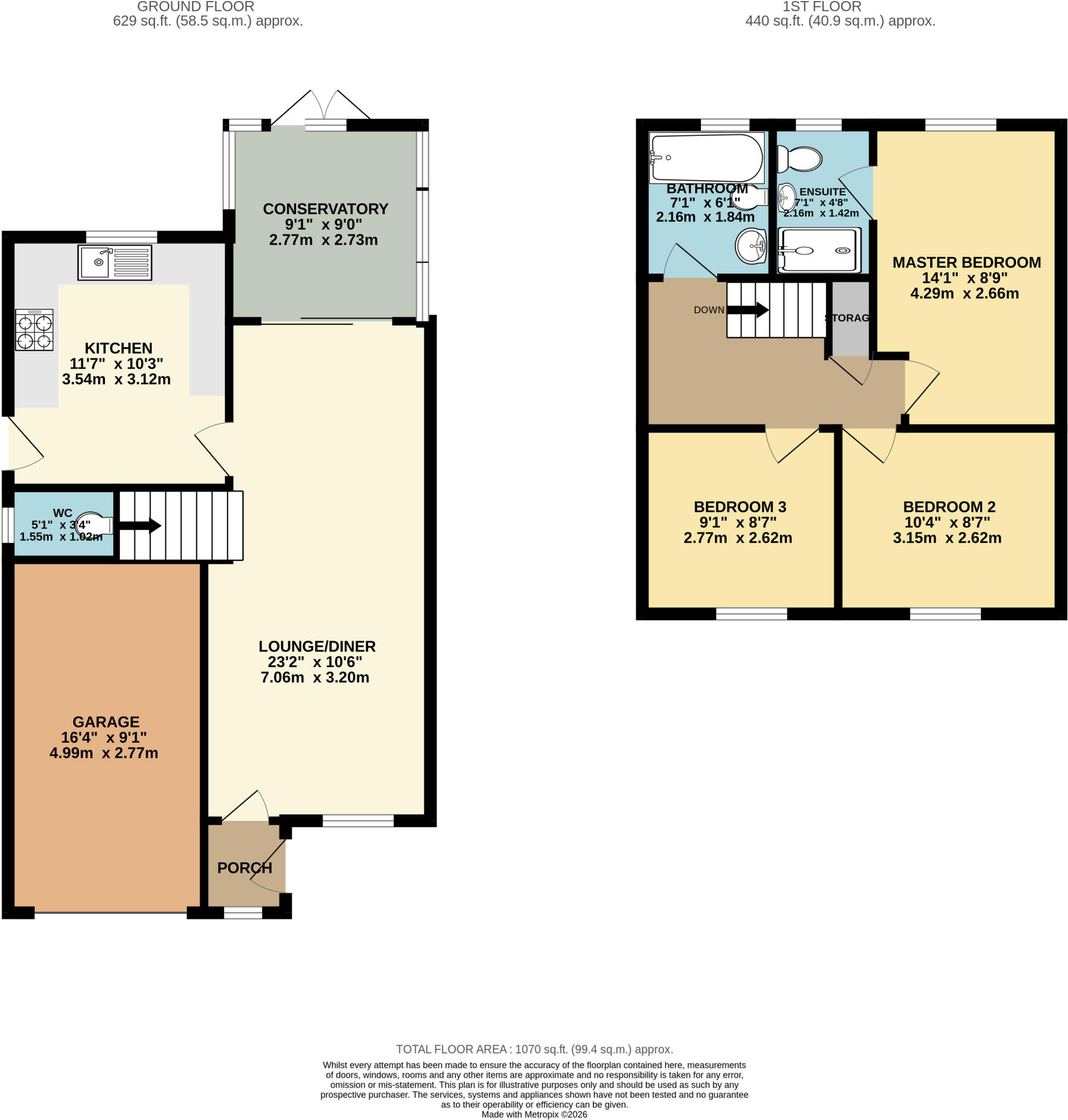 Willowmead Close, Scunthorpe, DN15 floorplan