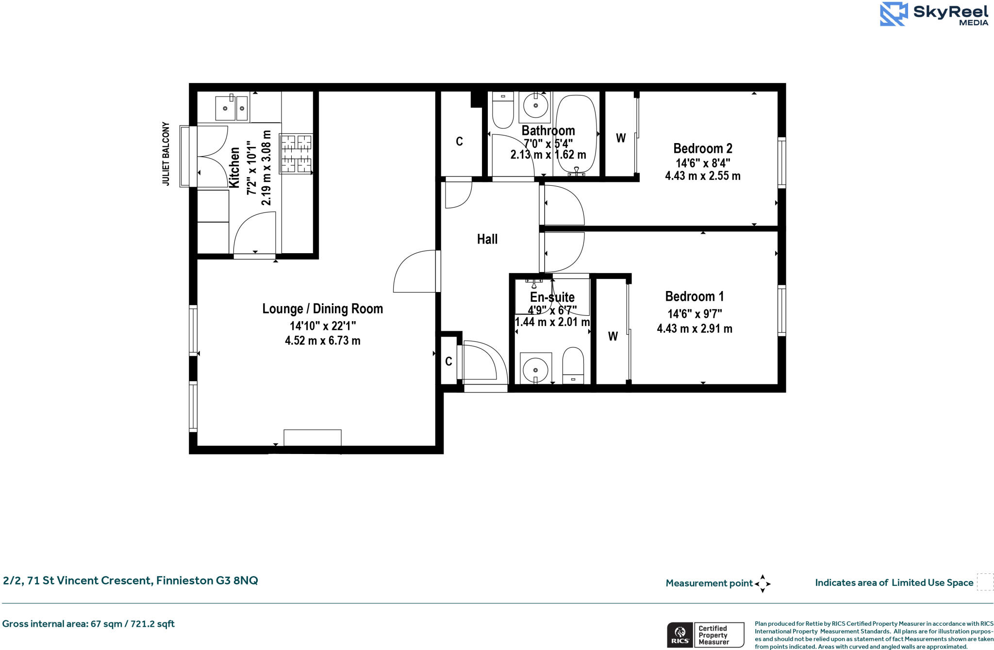 St Vincent Crescent, Finnieston, Glasgow floorplan