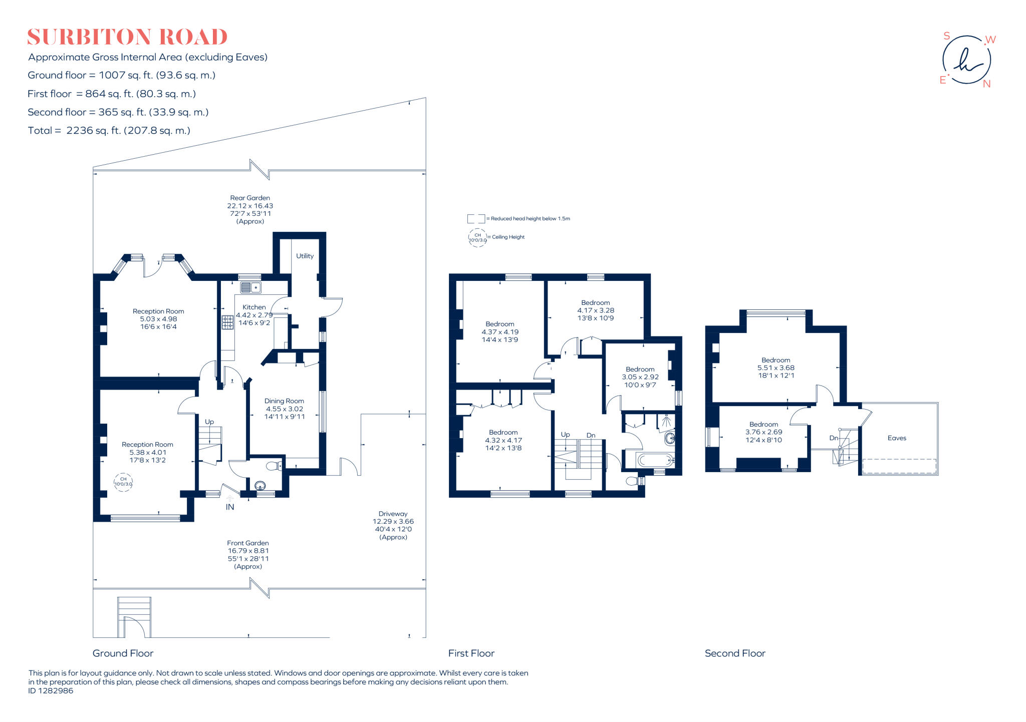 Surbiton Road, Kingston Upon Thames, KT1 floorplan
