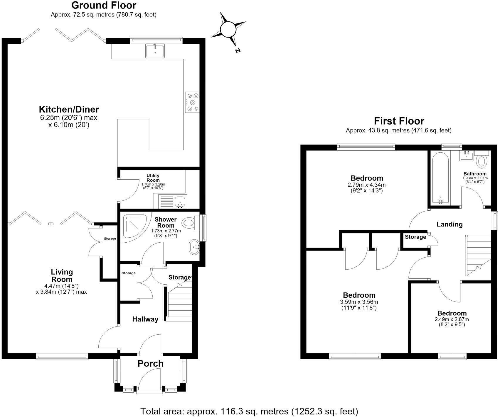 Greensted Road, Loughton, IG10 floorplan