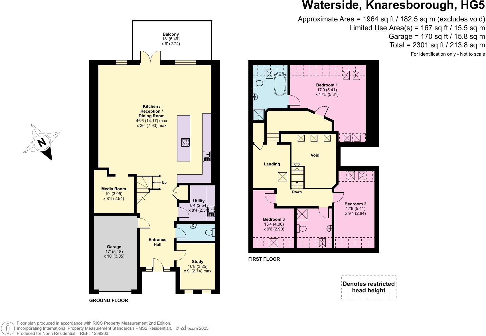 4b Waterside, Knaresborough, North Yorkshire, HG5 floorplan