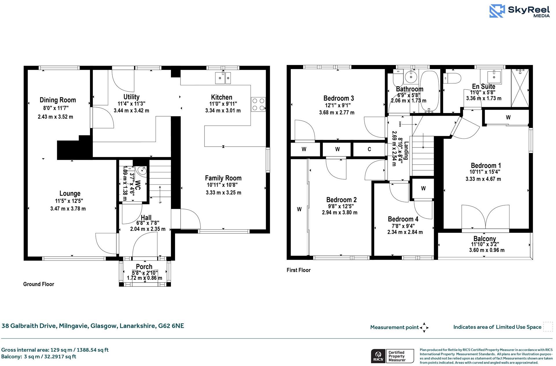 Galbraith Drive, Milngavie floorplan