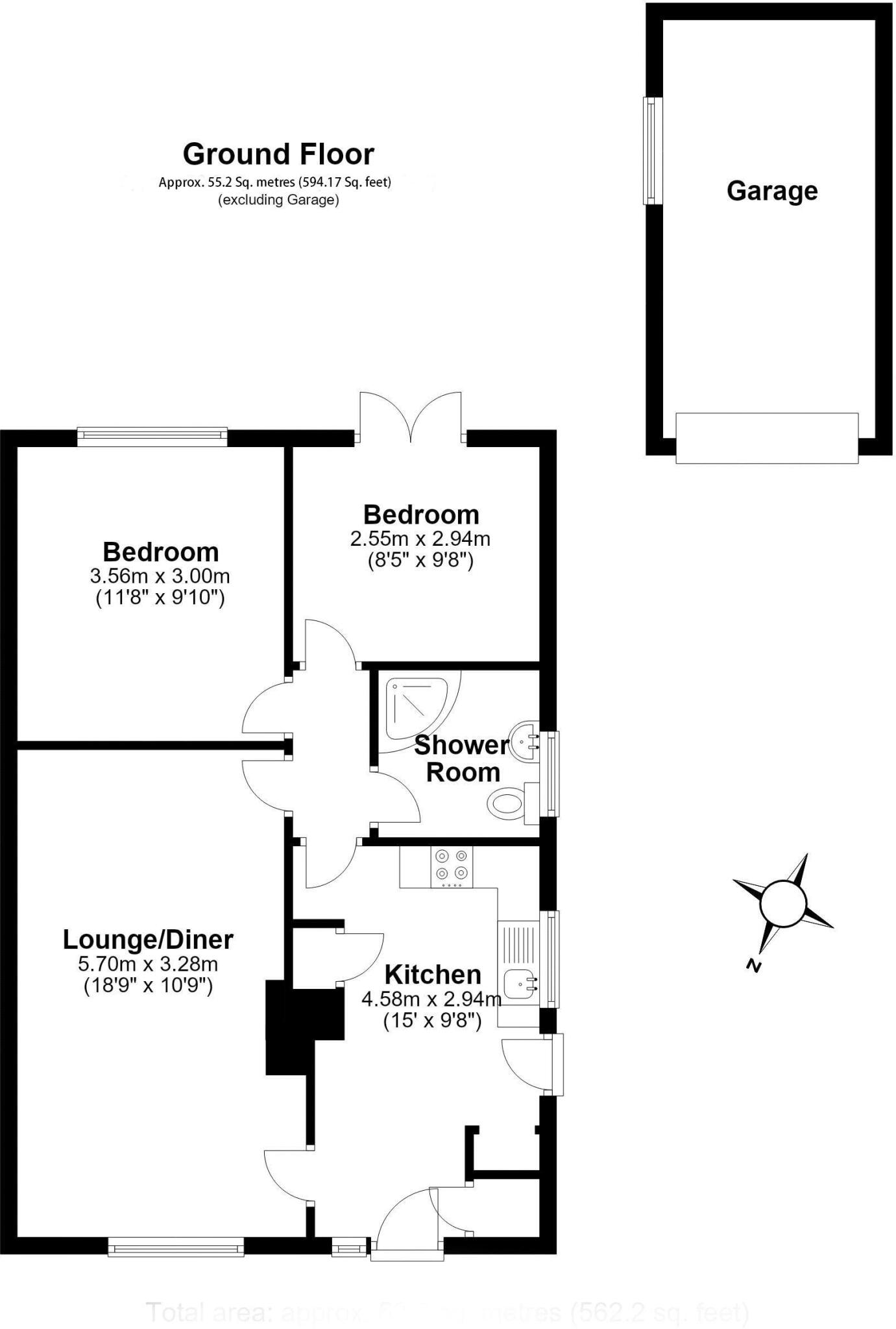 Coalport Road, Broseley floorplan