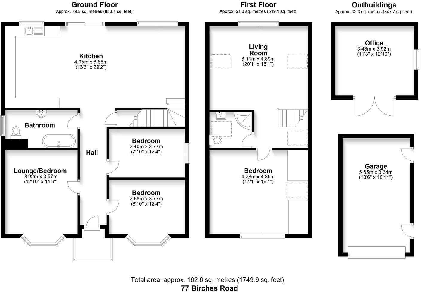 Birches Road, Codsall, Wolverhampton floorplan