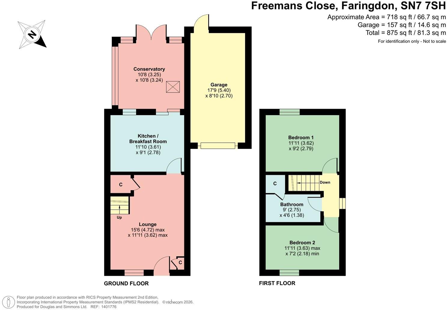 Uffington, Faringdon, Oxfordshire, SN7 floorplan