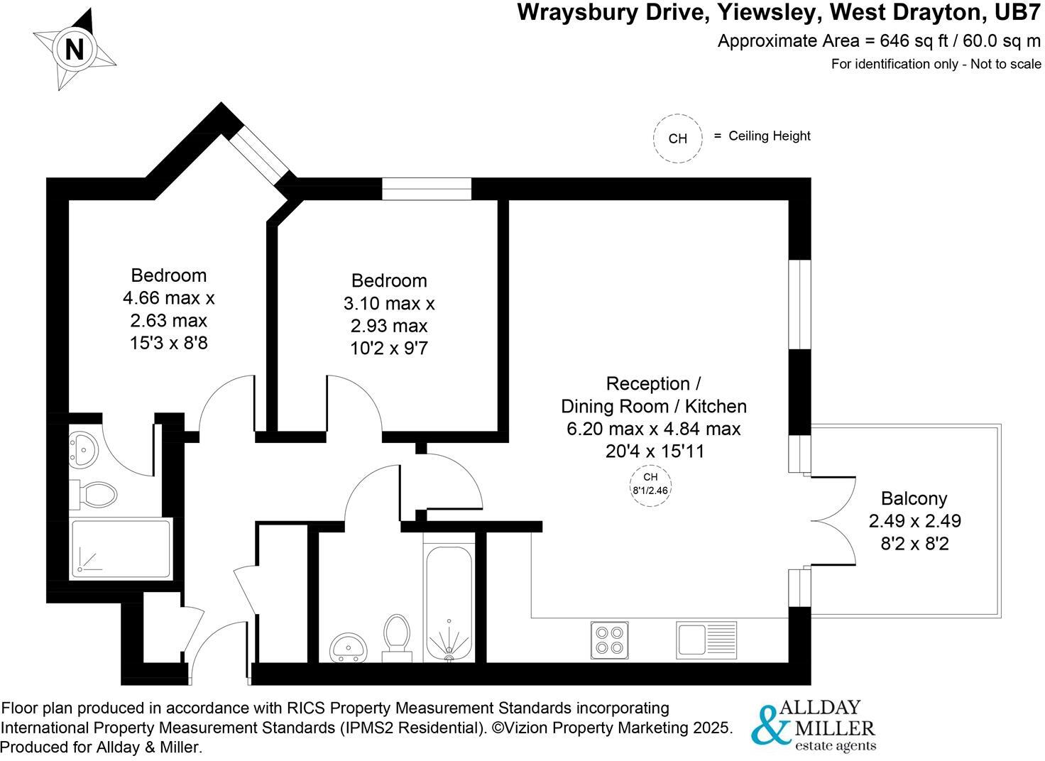 Wraysbury Drive, Yiewsley, West Drayton floorplan