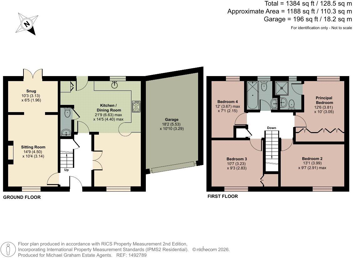 Wood End Close, Sharnbrook, Bedford, Bedfordshire, MK44 floorplan
