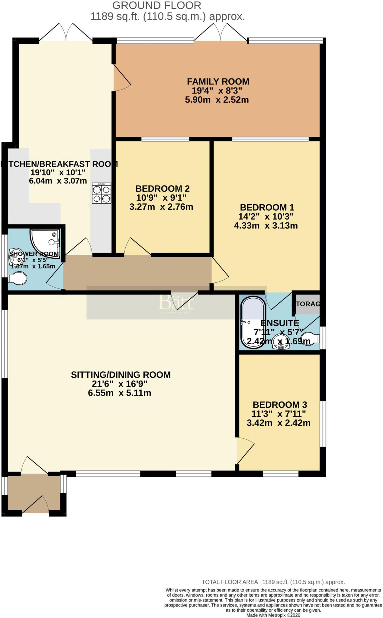 Roby Well Way, Billinge, WN5 floorplan