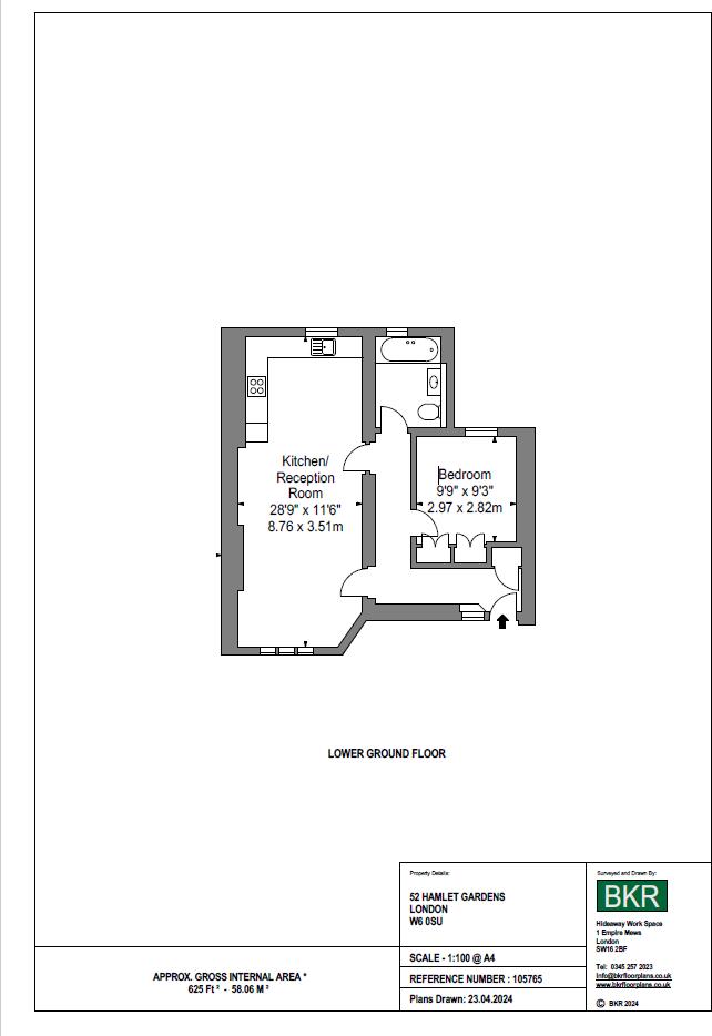 Hamlet Gardens, King Street, Hammersmith, W6 floorplan