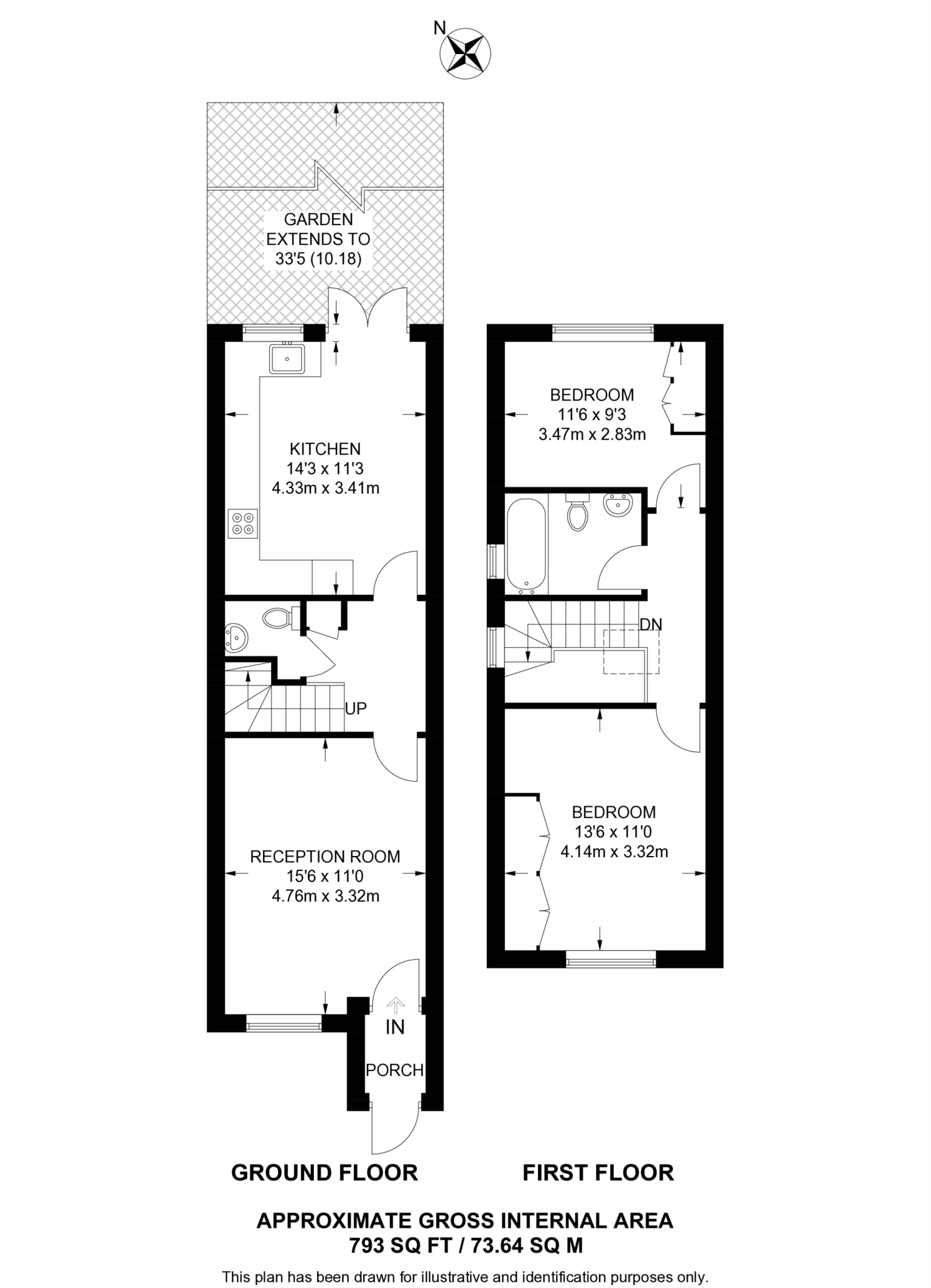 Ellison Road, Streatham Common, London, SW16 floorplan