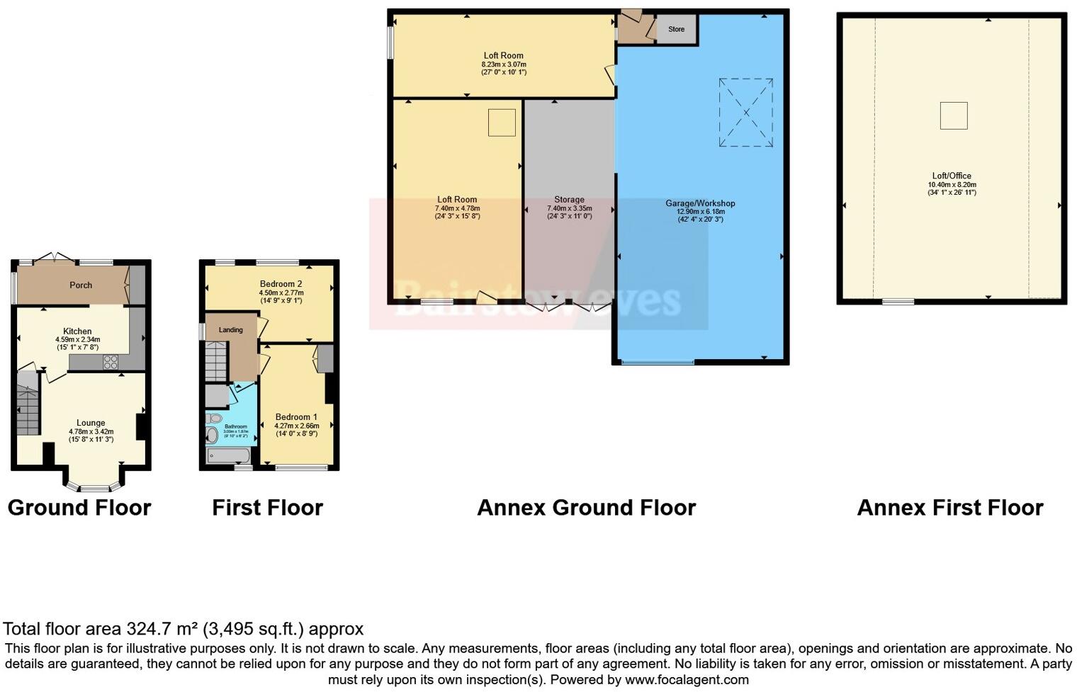 Somersall Street, Mansfield, Nottinghamshire, NG19 floorplan