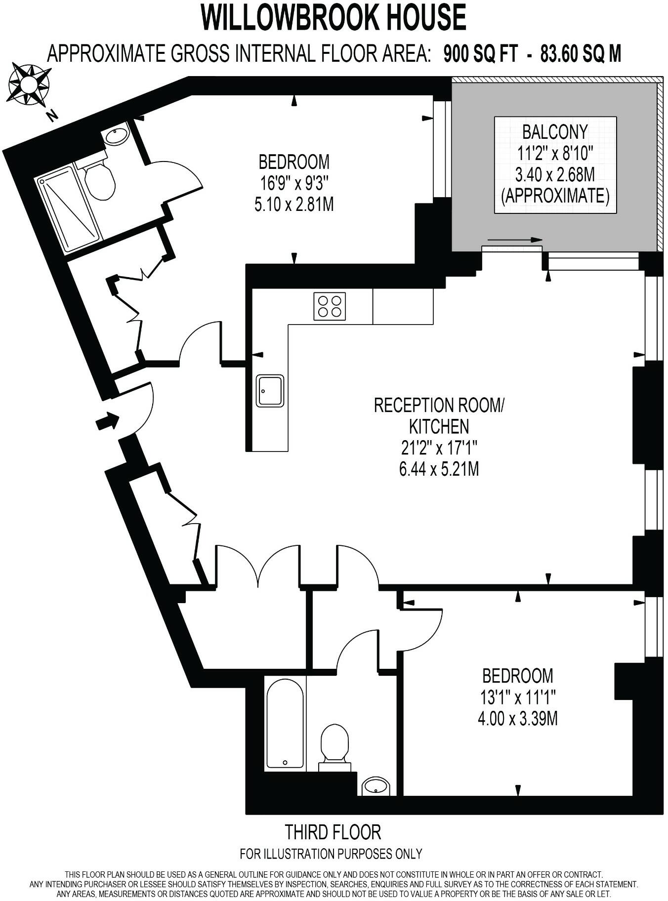 Coster Avenue, London, N4 floorplan