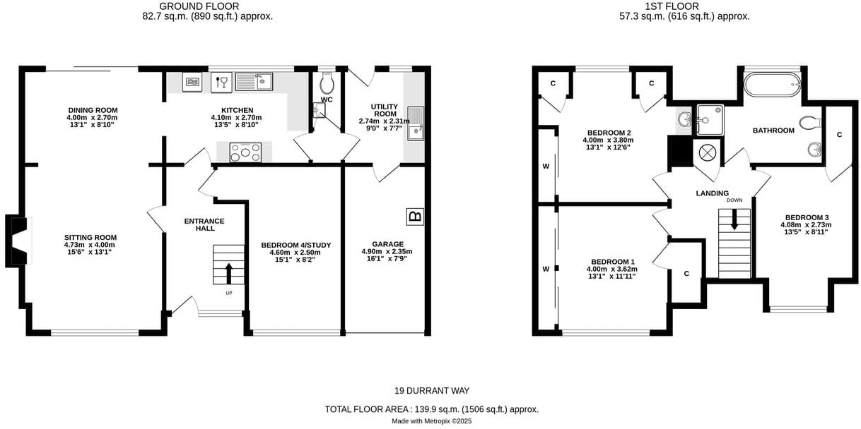 Durrant Way, Sway, Lymington, SO41 floorplan