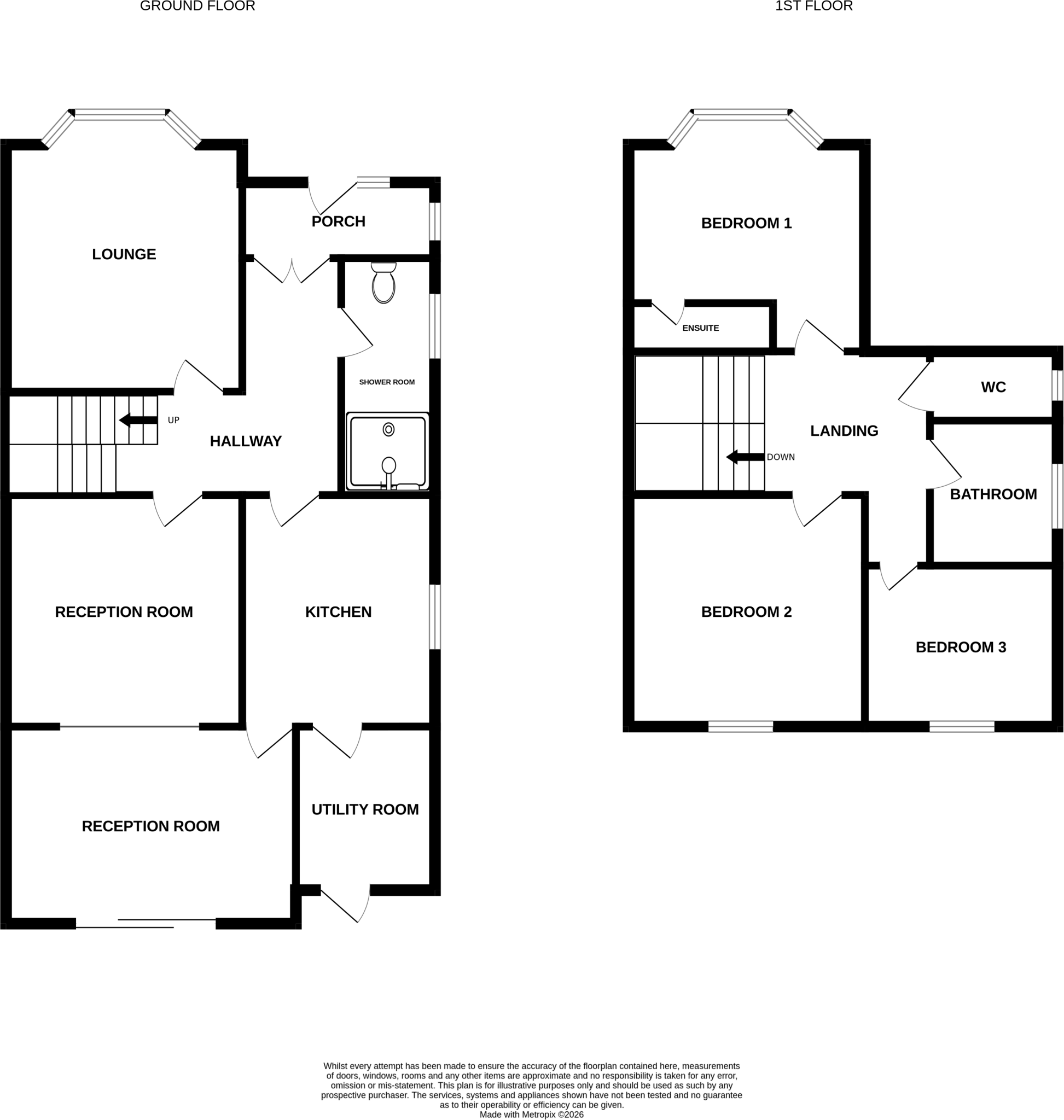 Collingwood Road, Great Yarmouth floorplan