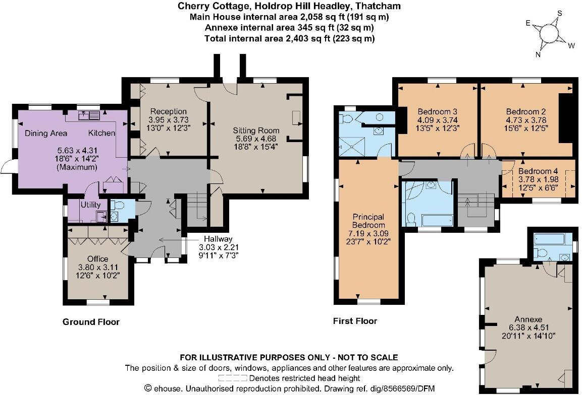 Holdrop Hill, Headley, Thatcham, Berkshire floorplan