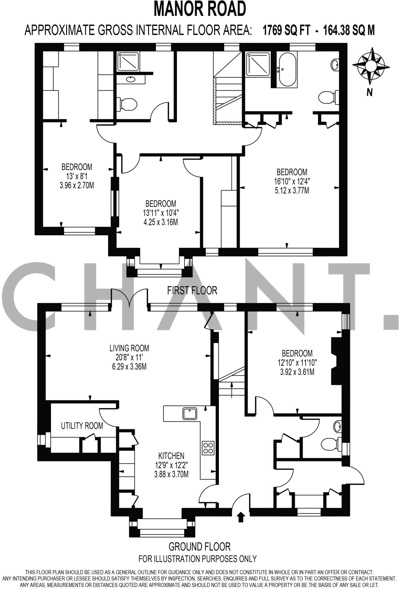 Manor Road, Ruislip, HA4 floorplan