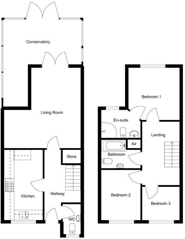 Castle Stream Court, Dursley floorplan