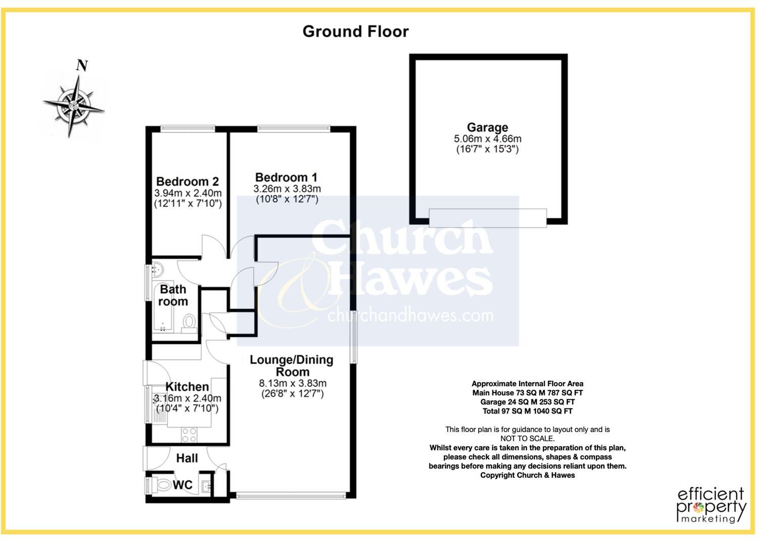 Highfield Rise, Althorne floorplan