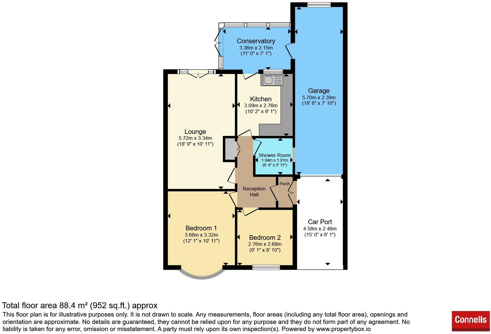 Woods Lane, Quarry Bank, Brierley Hill floorplan