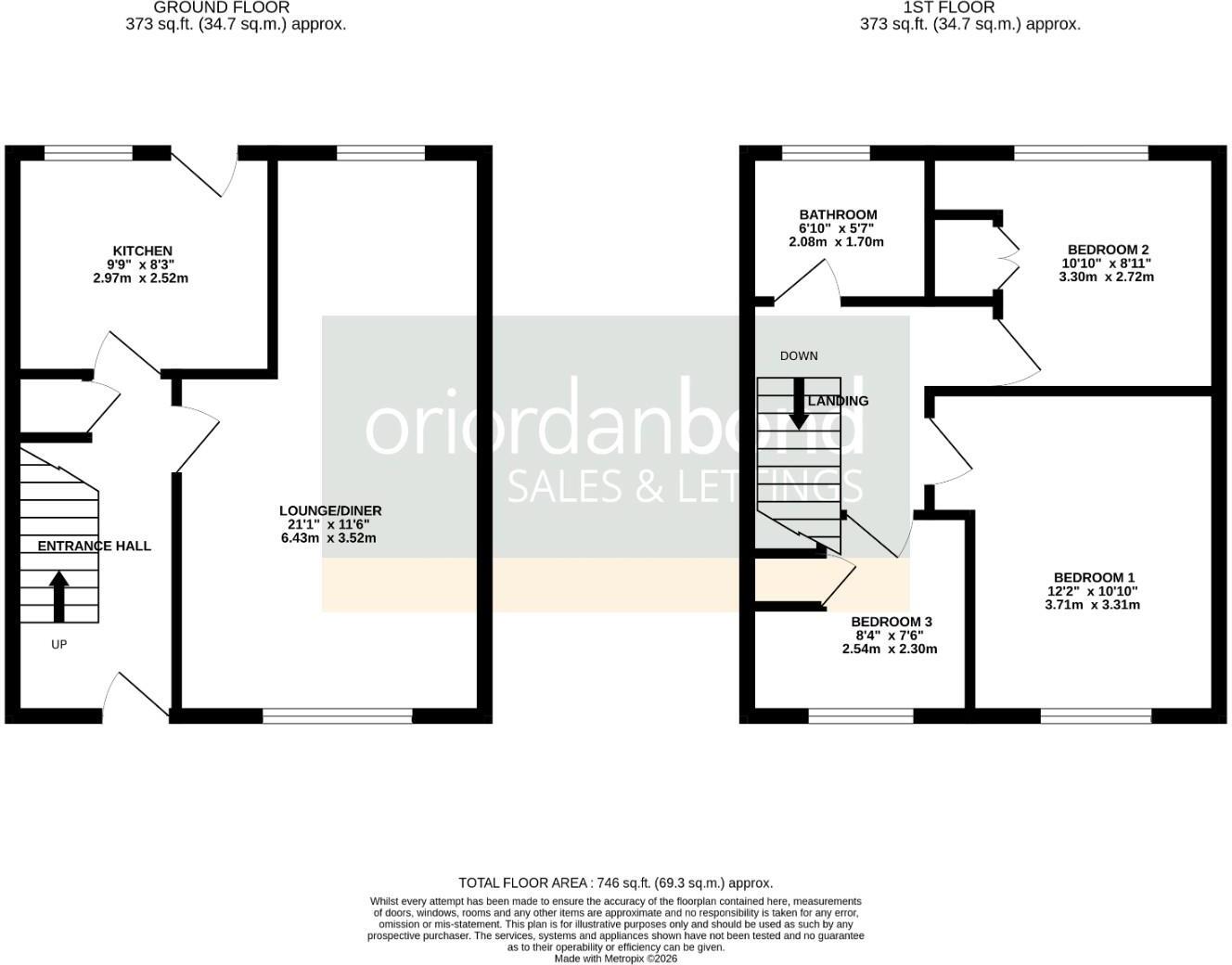 Newstead Close, Ecton Brook, Northampton NN3 floorplan