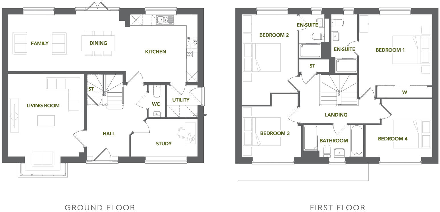 Mill Meadows, Brookend Lane, Kempsey, Worcestershire, WR5 floorplan