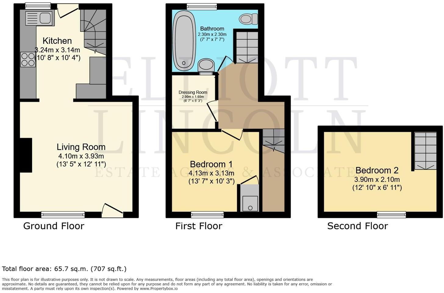 Upper Green Road, St. Helens floorplan