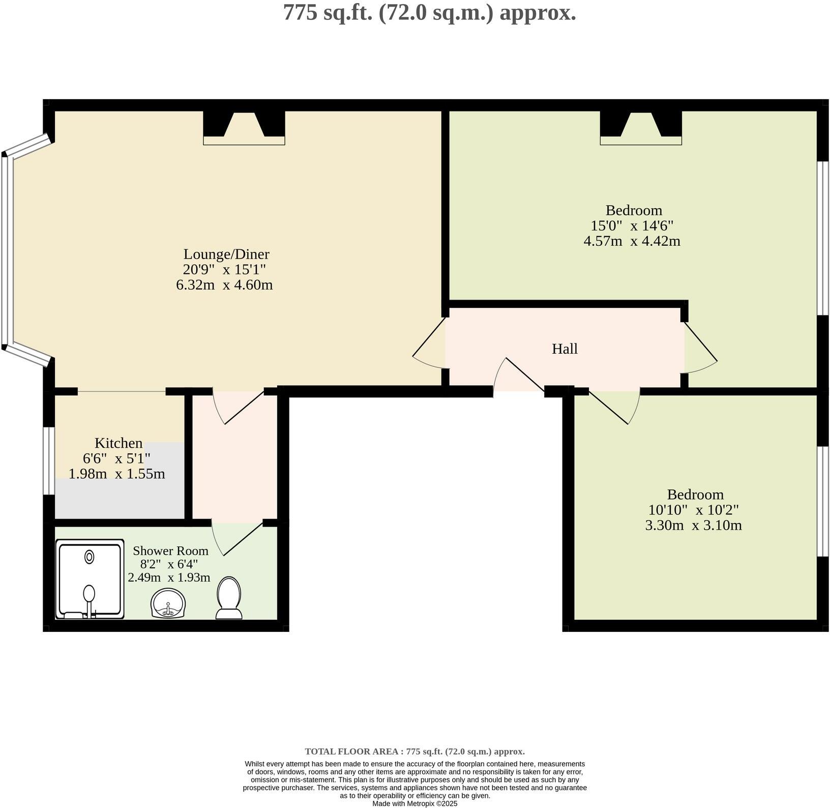 Wedgewood Court, North Parade floorplan