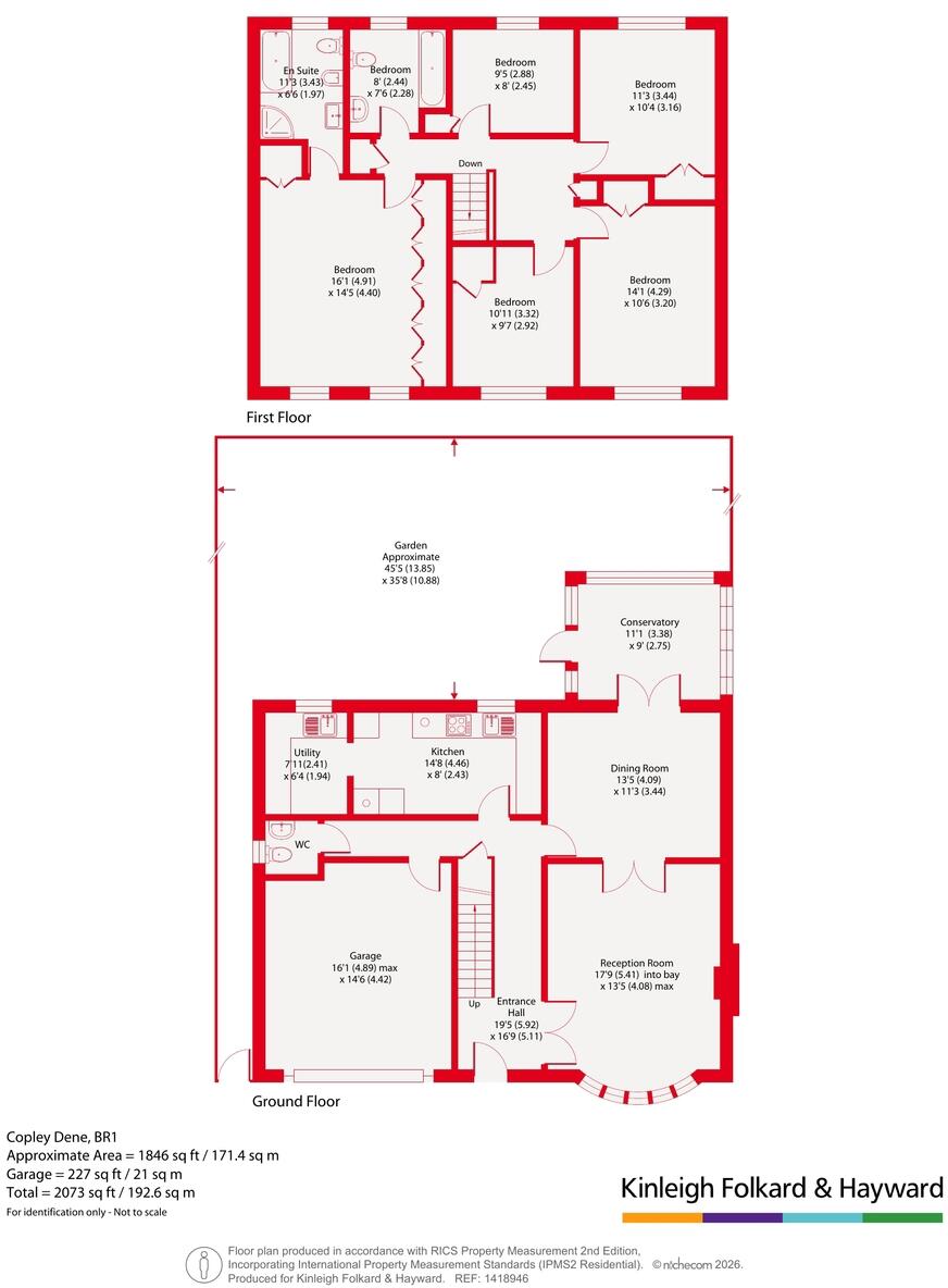Copley Dene, Bromley, BR1 floorplan