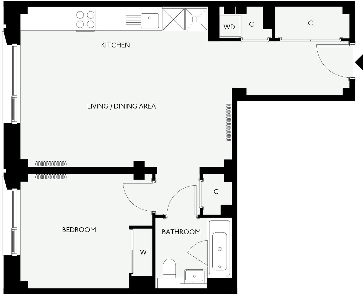Eades Apartments, Selborne Road, London, E17 7GD floorplan