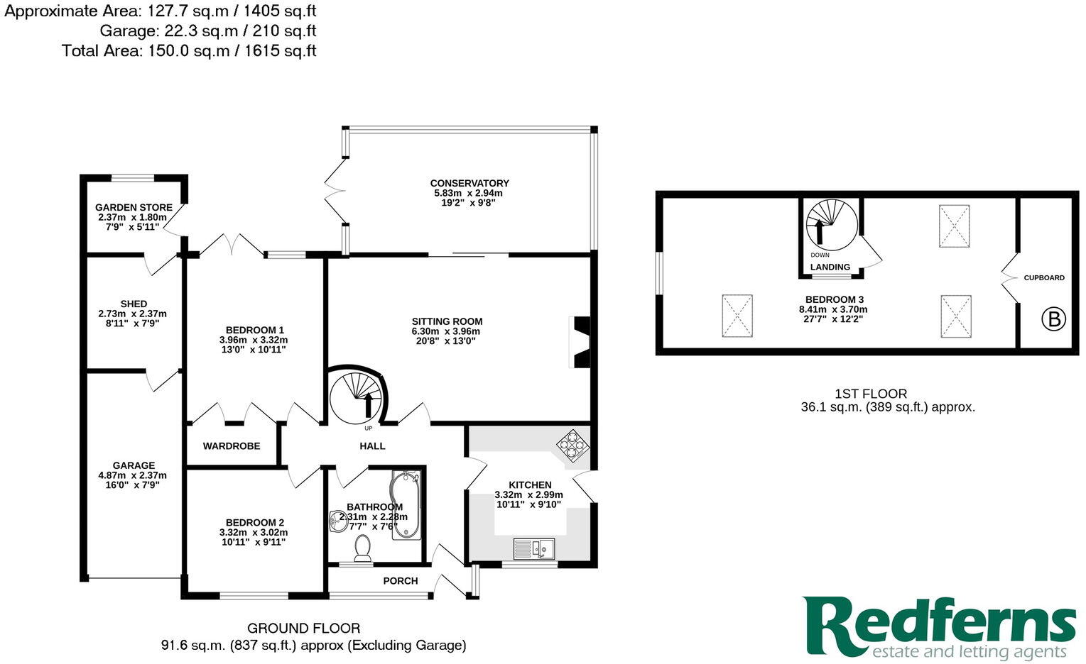 Westfield, Exminster floorplan