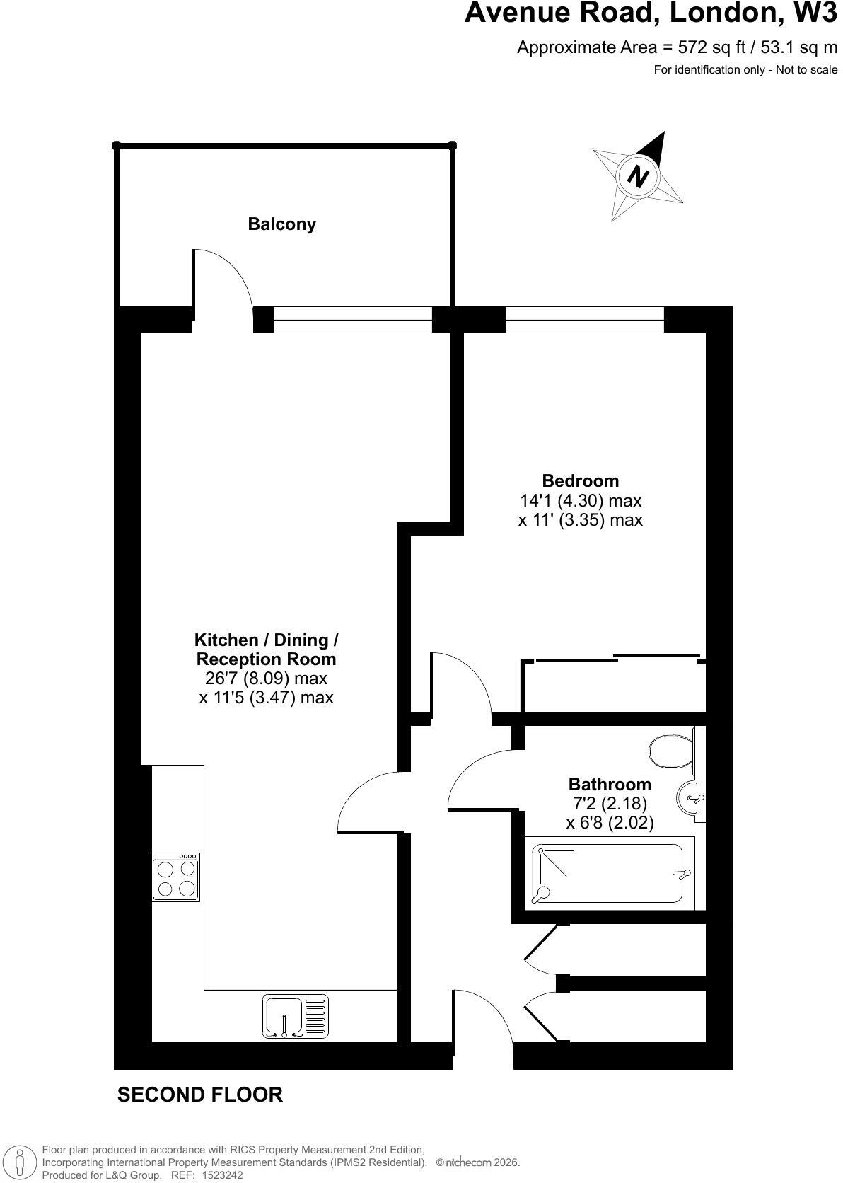 Habington House, Avenue Road, Acton, W3 8YP floorplan