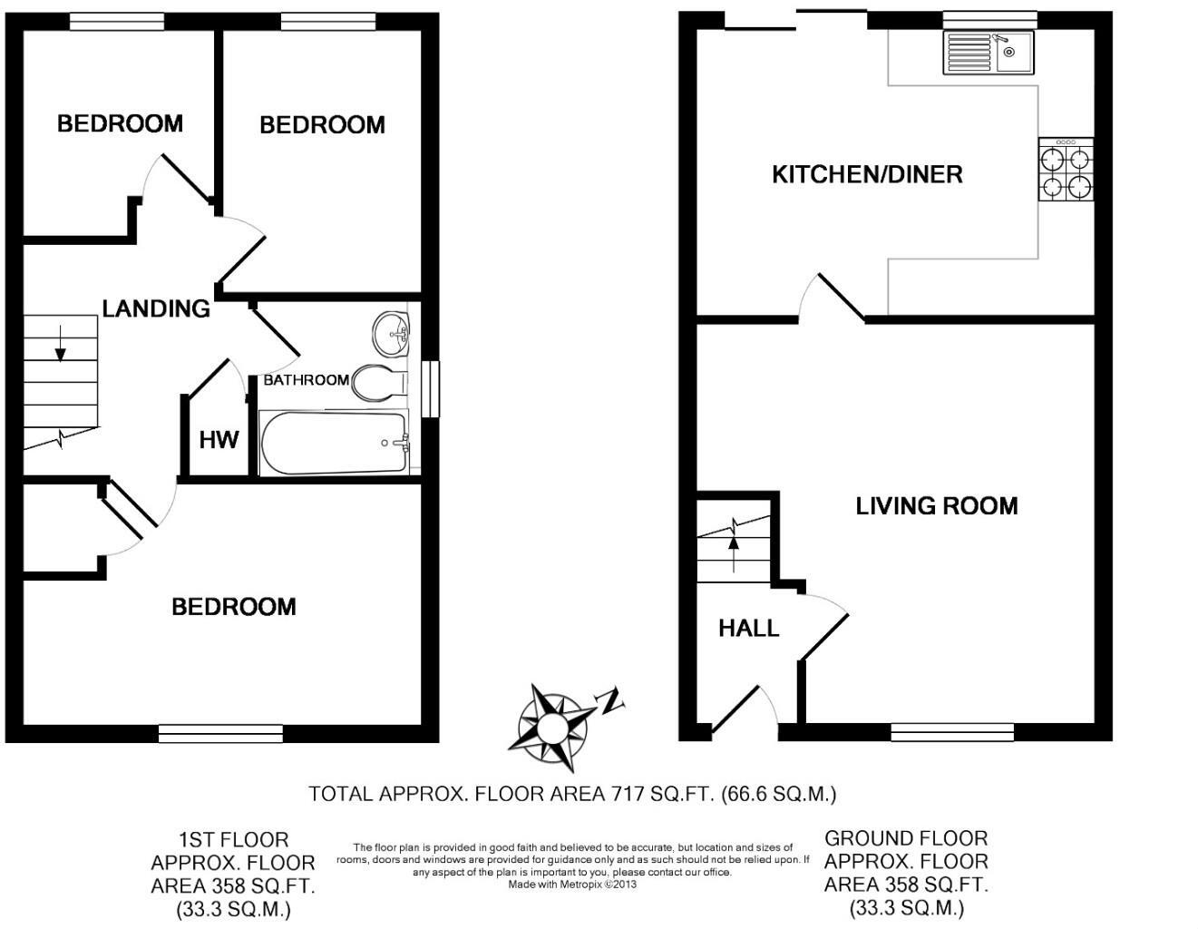 Primrose Drive, Melksham floorplan