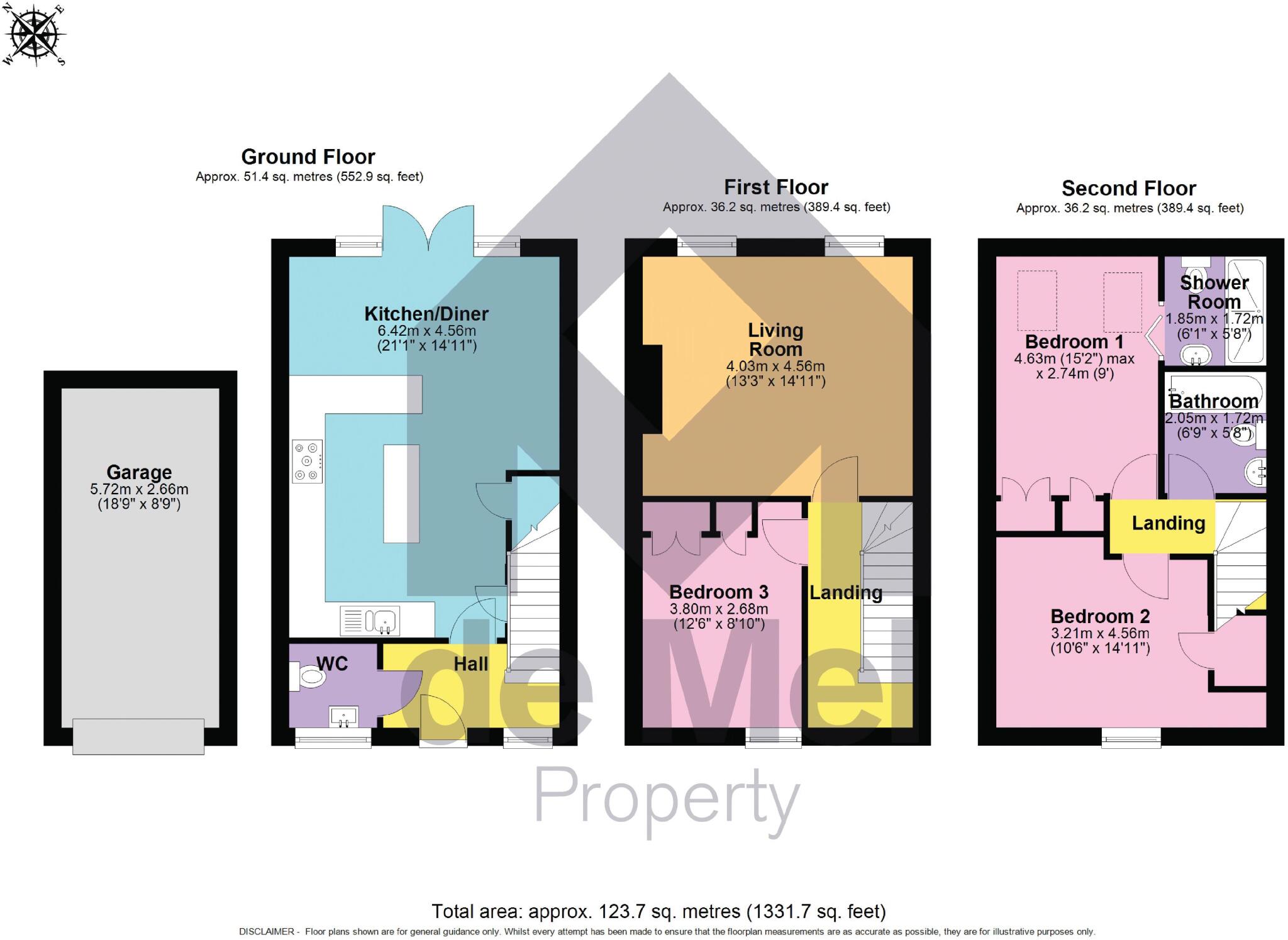 Greenacre Way, Bishops Cleeve, Cheltenham, GL52 floorplan