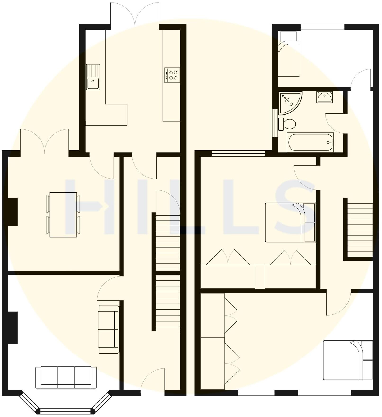 Barton Lane, Eccles, M30 floorplan
