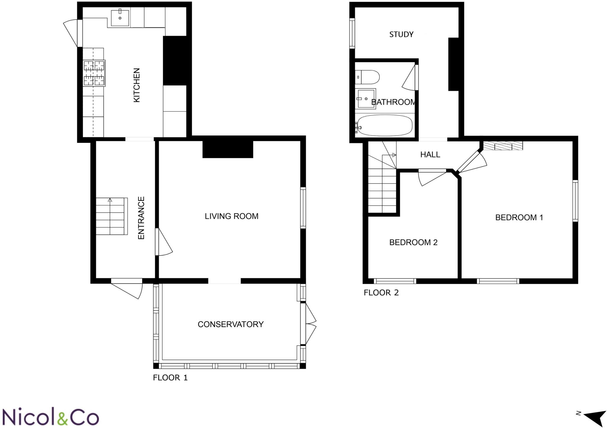 Hospital Bank, Malvern, Worcestershire, WR14 floorplan