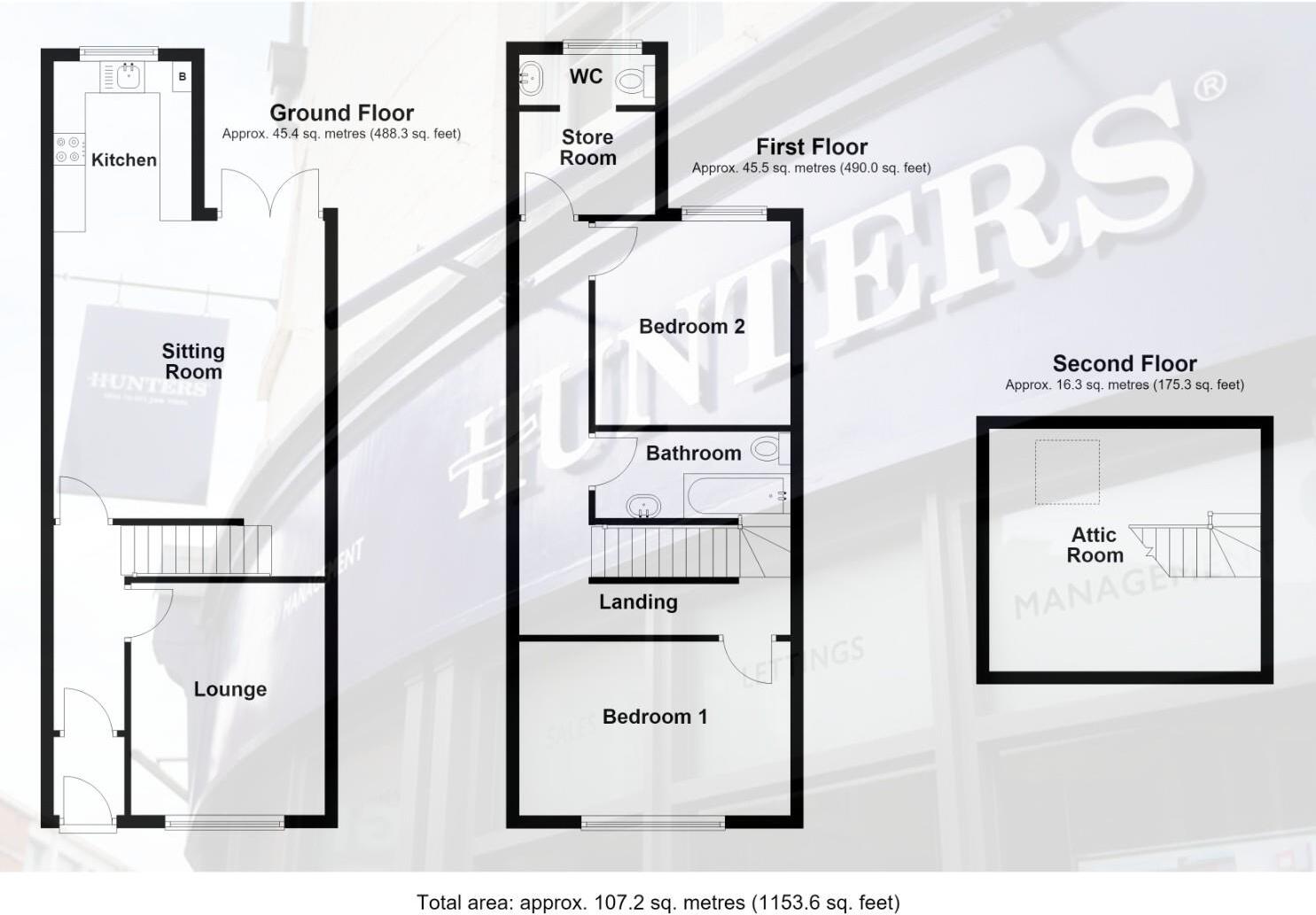 Greenway Street, Darwen floorplan