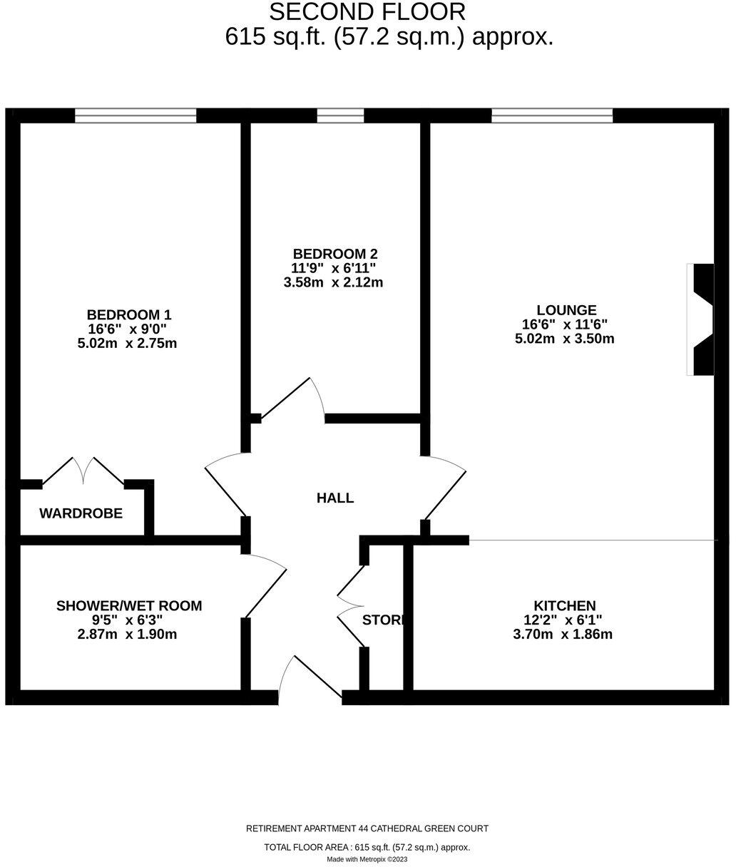 Crawthorne Road, Peterborough, PE1 floorplan