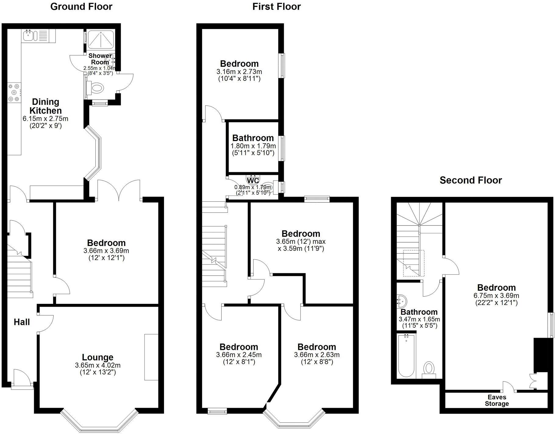 Daneshill Road, Leicester,  floorplan