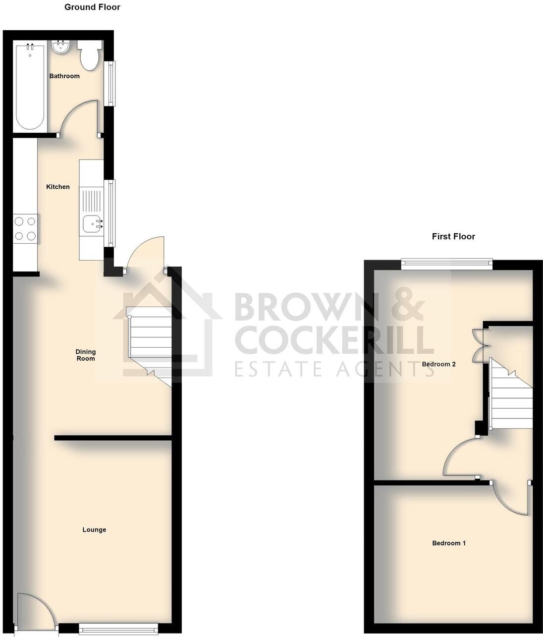 Sandown Road, Rugby, CV21 floorplan