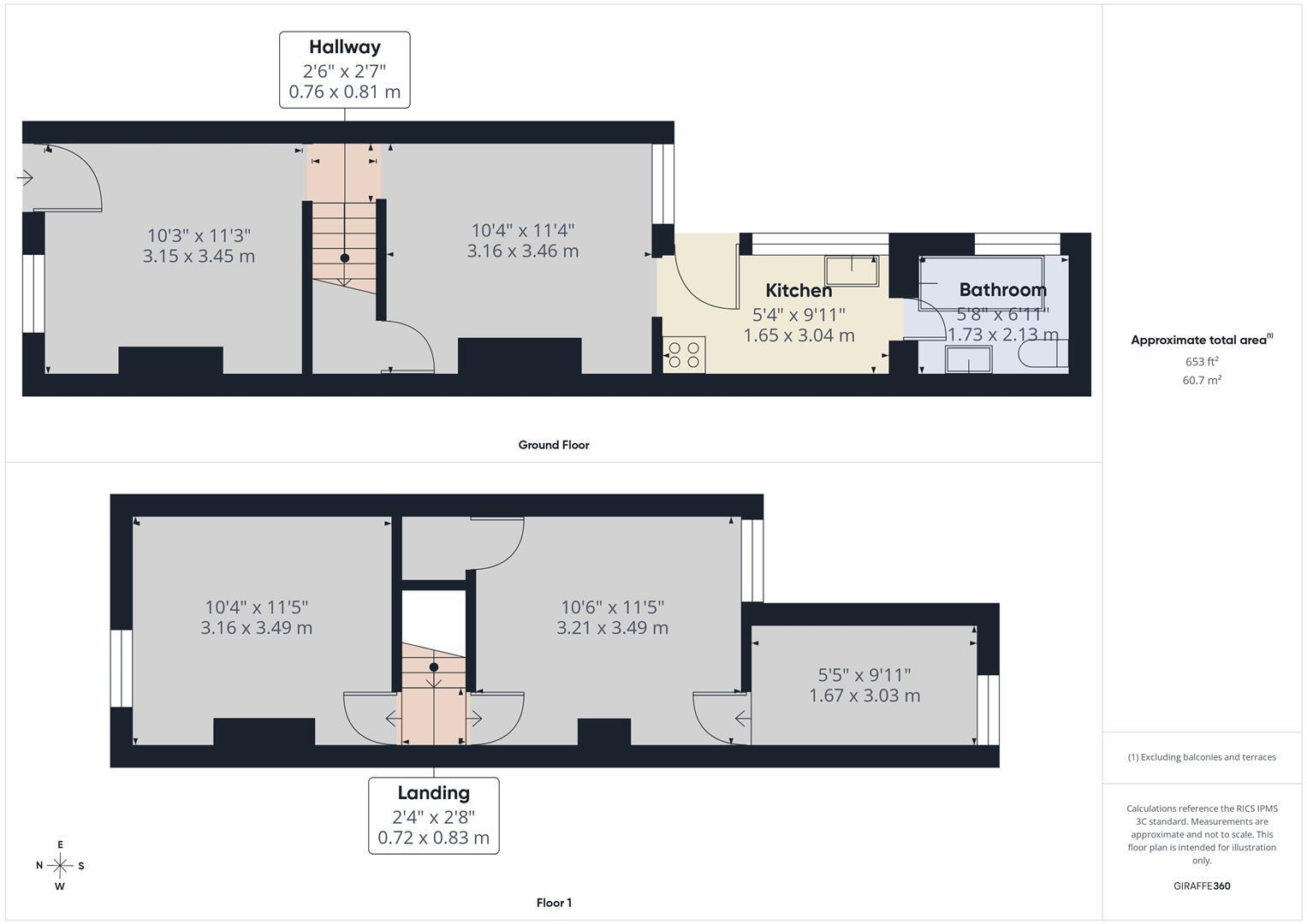 Edwin Street, Boston floorplan