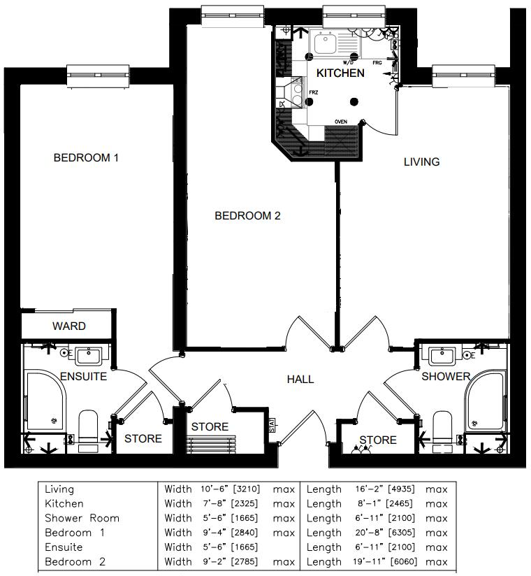 Peel Lodge, Marlow floorplan