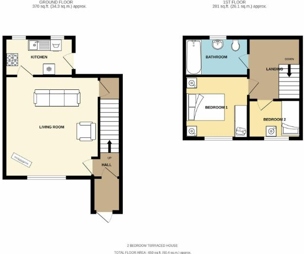 Ashbrow Road, Huddersfield, HD2 floorplan