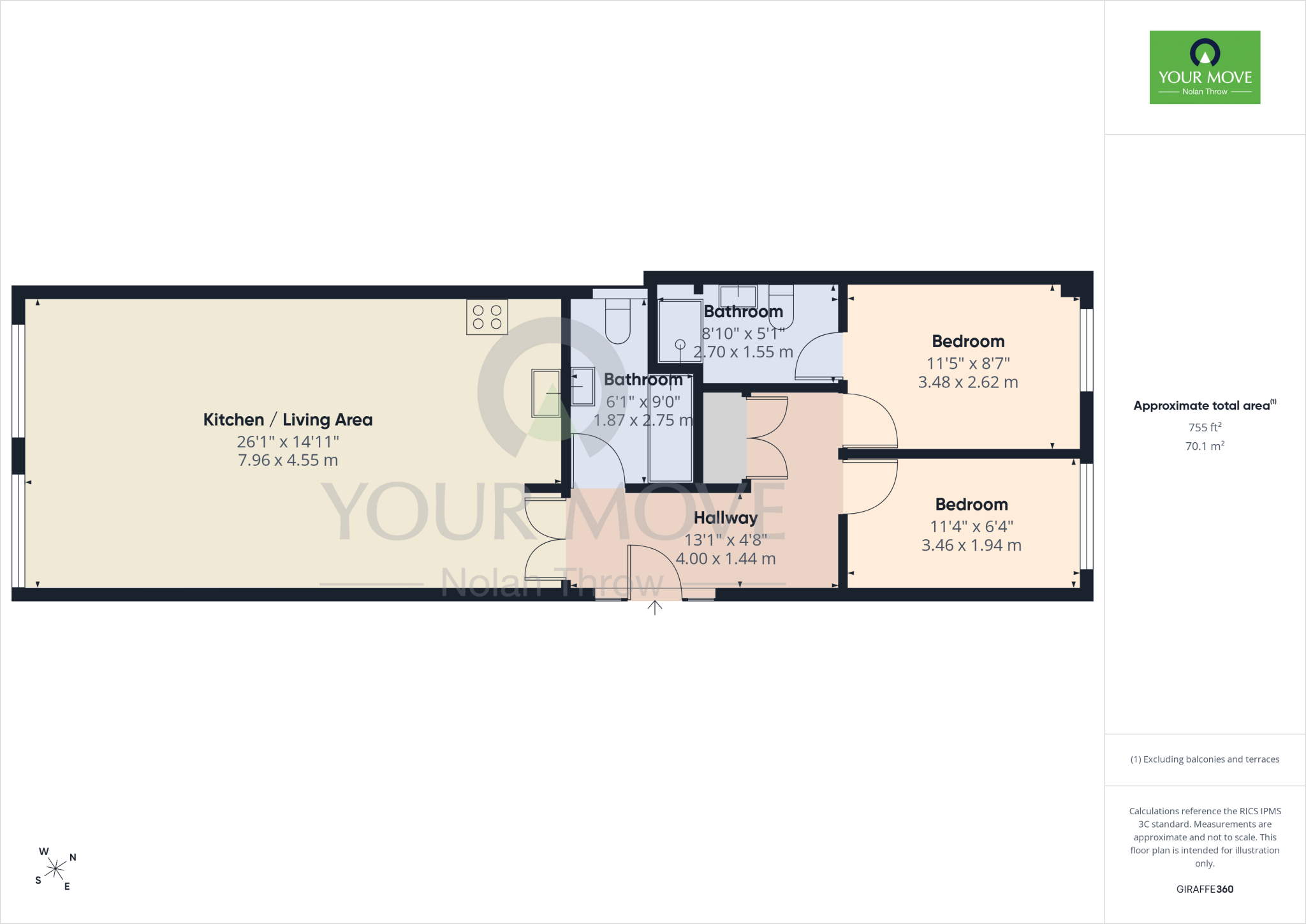 The Light Box Duke Street, Northampton, NN, NN1 floorplan