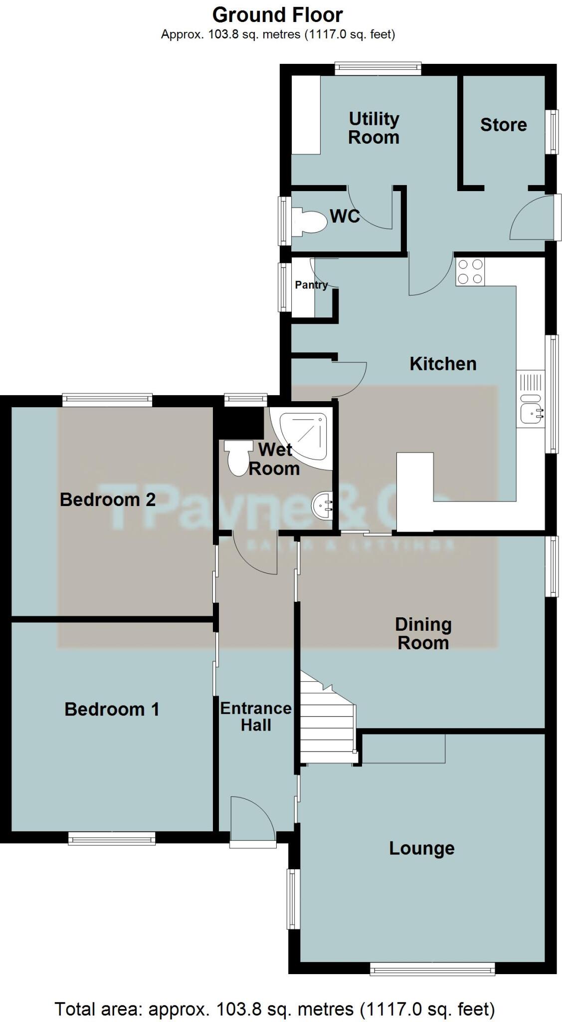 Westfield Road, Manea, March, Cambs., PE15 0LN floorplan