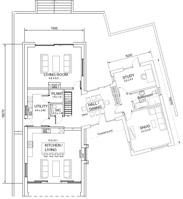 Newbourne, Woodbridge, Suffolk, IP12 floorplan