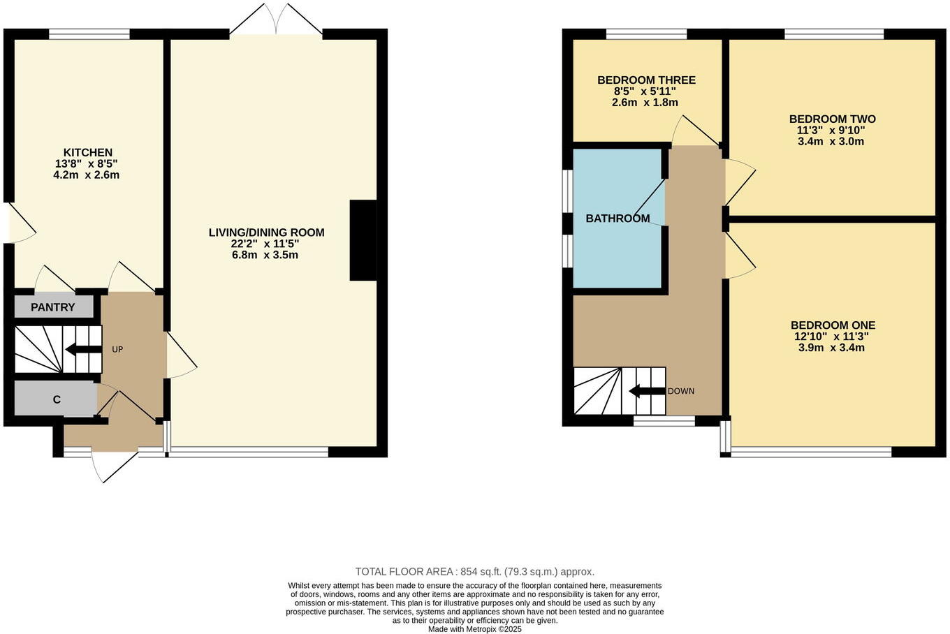 Grasmere Road, Loughborough floorplan