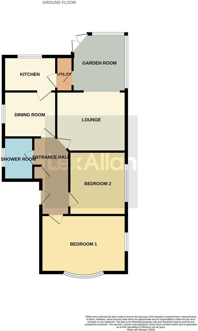 Wildacres, Stourbridge floorplan